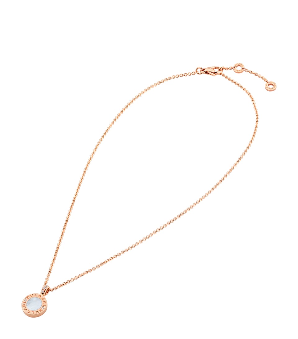 Rose Gold, Mother-of-Pearl and Diamond BVLGARI BVLGARI Necklace
