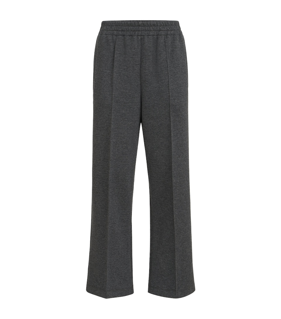 Brunello Cucinelli Womens Pleated Sweatpants Antracite