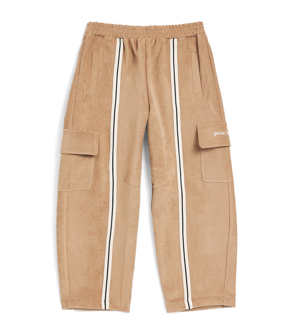 Palm Angels Kids Cargo Sweatpants (4-12+ Years) Cammello/camel