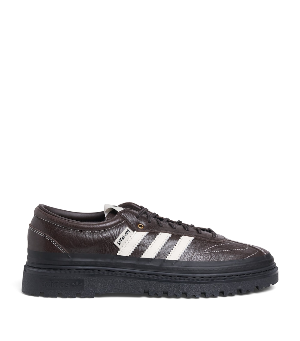 adidas x Song for the Mute Leather Samba LX Freizeit Sneakers Aurora Coffe/cor Blk
