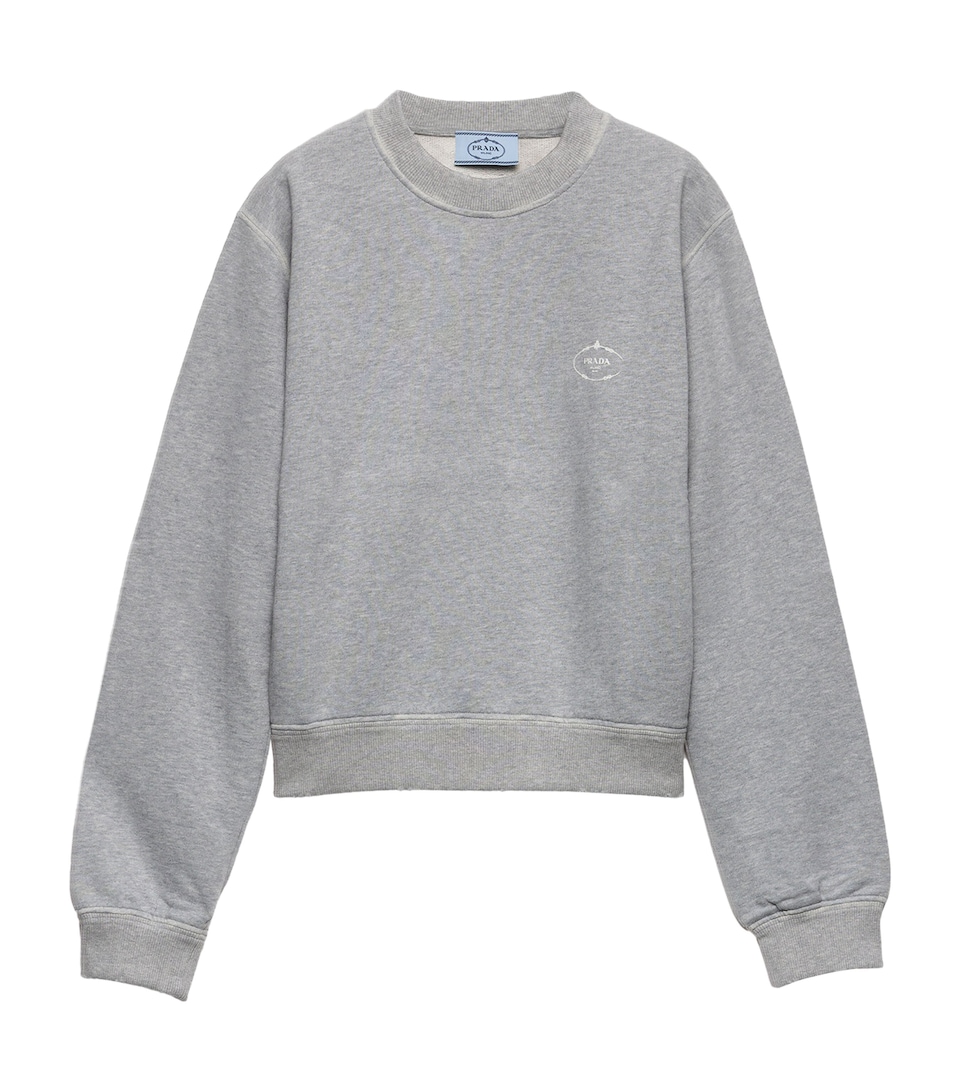 Cotton Logo Sweatshirt