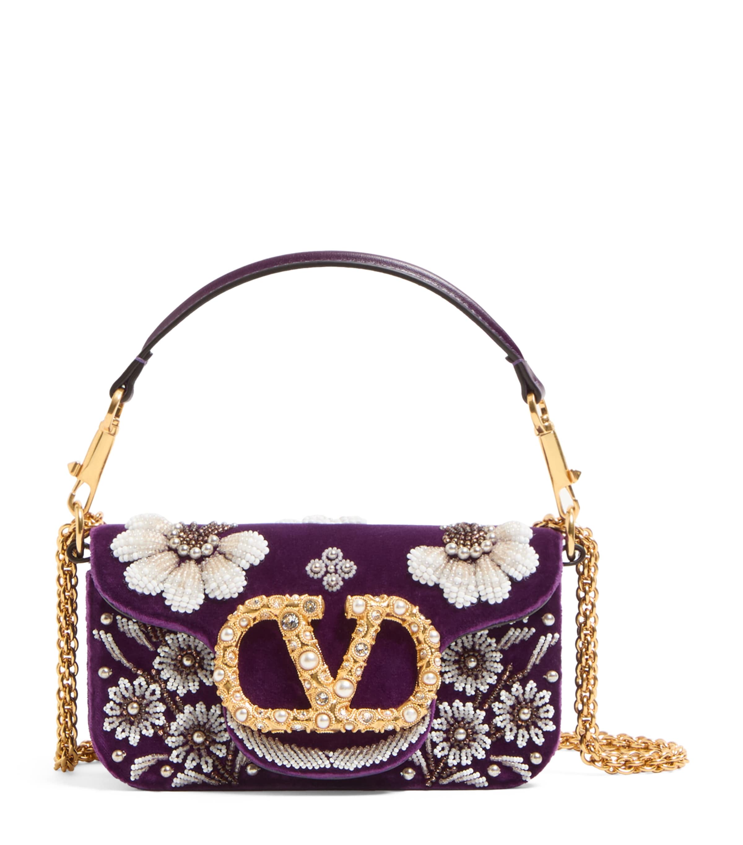Valentino Garavani Small Locò Shoulder Bag Cur