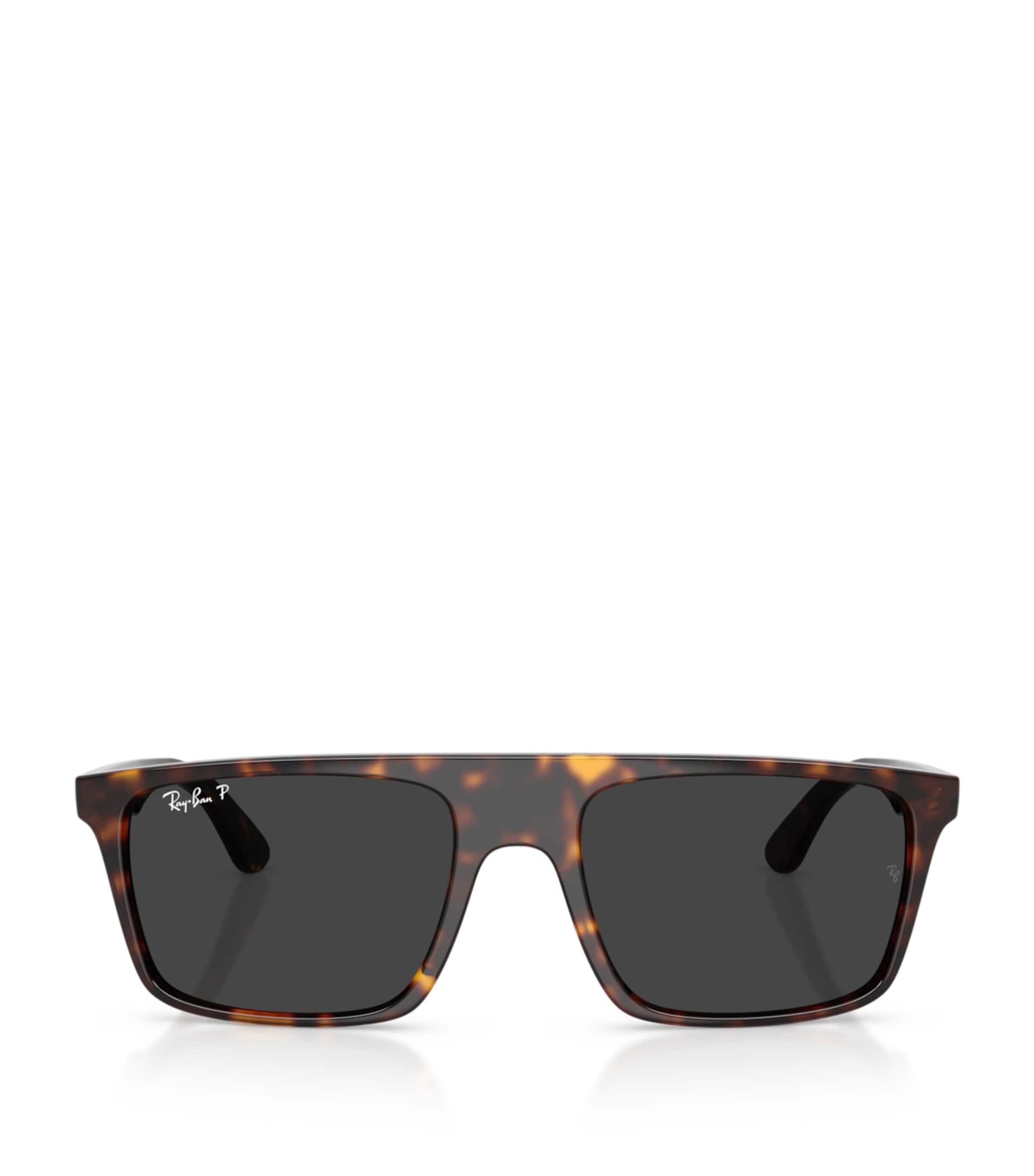 Ray-Ban RB2222 Square Sunglasses Brown