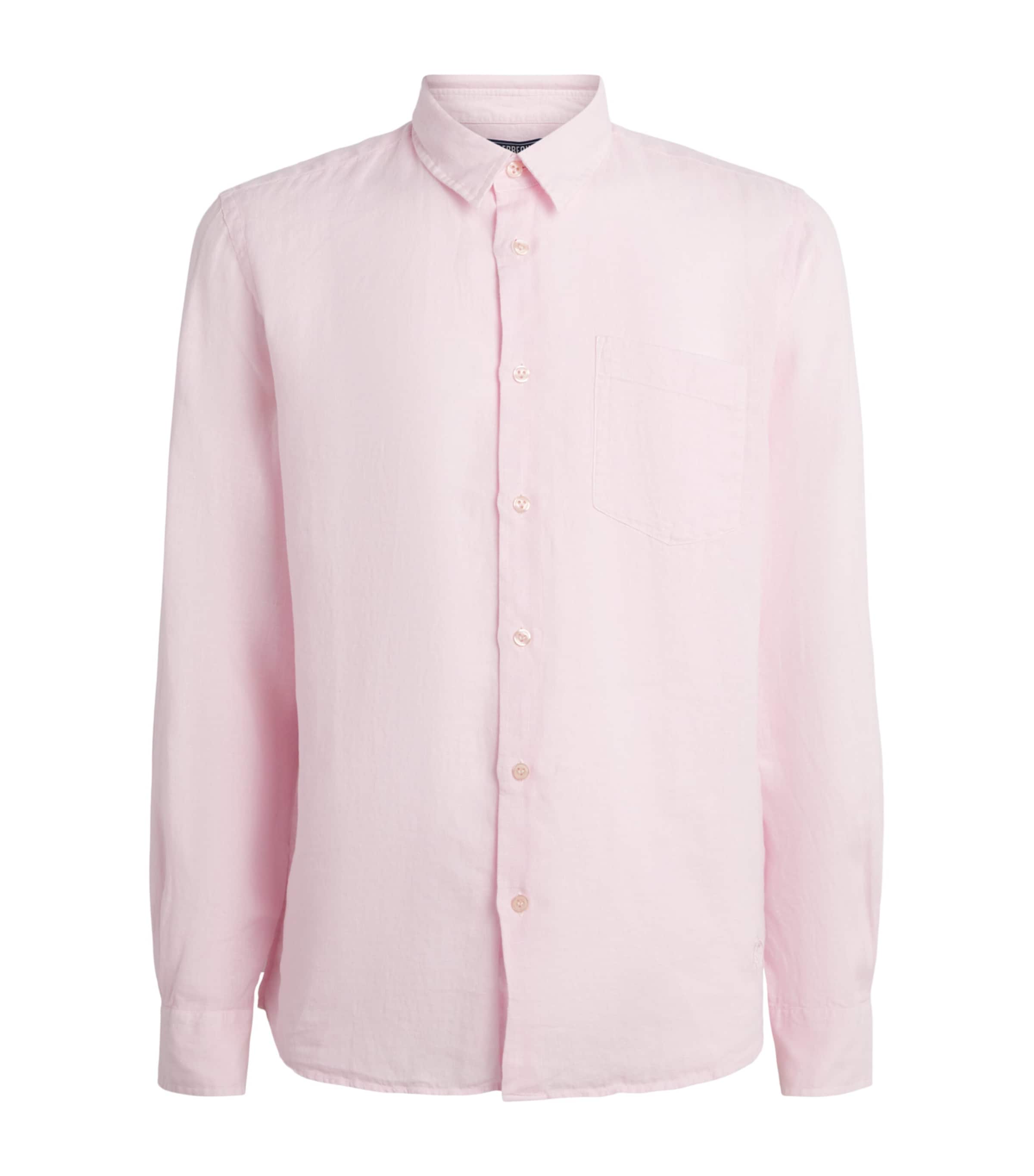Vilebrequin Mens Linen Shirt Ballerine
