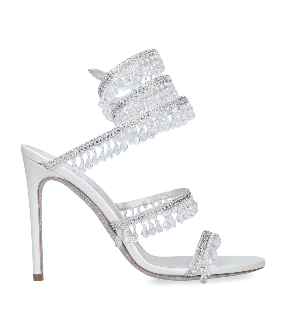 Satin Chandelier Sandals 105