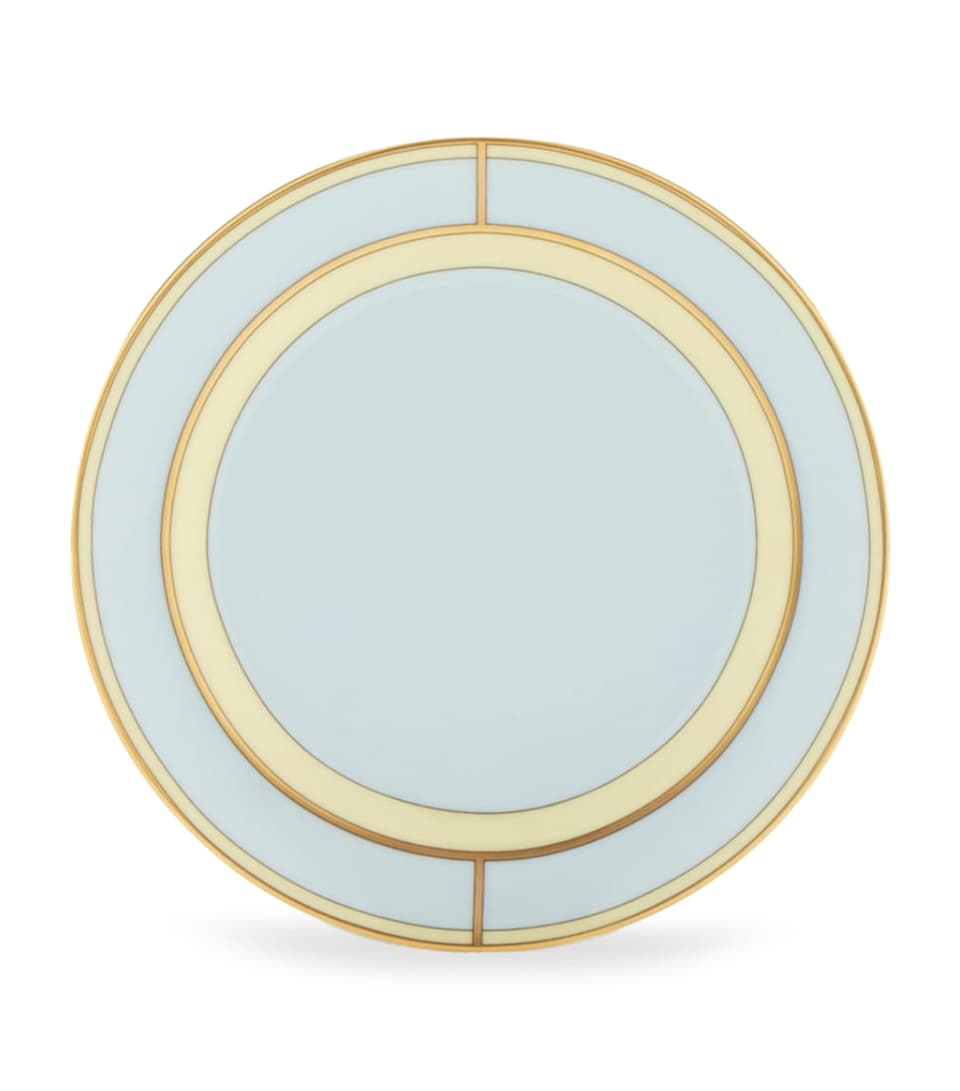 GINORI 1735 Porcelain Colonna Diva Celeste Bread Plate (17cm)