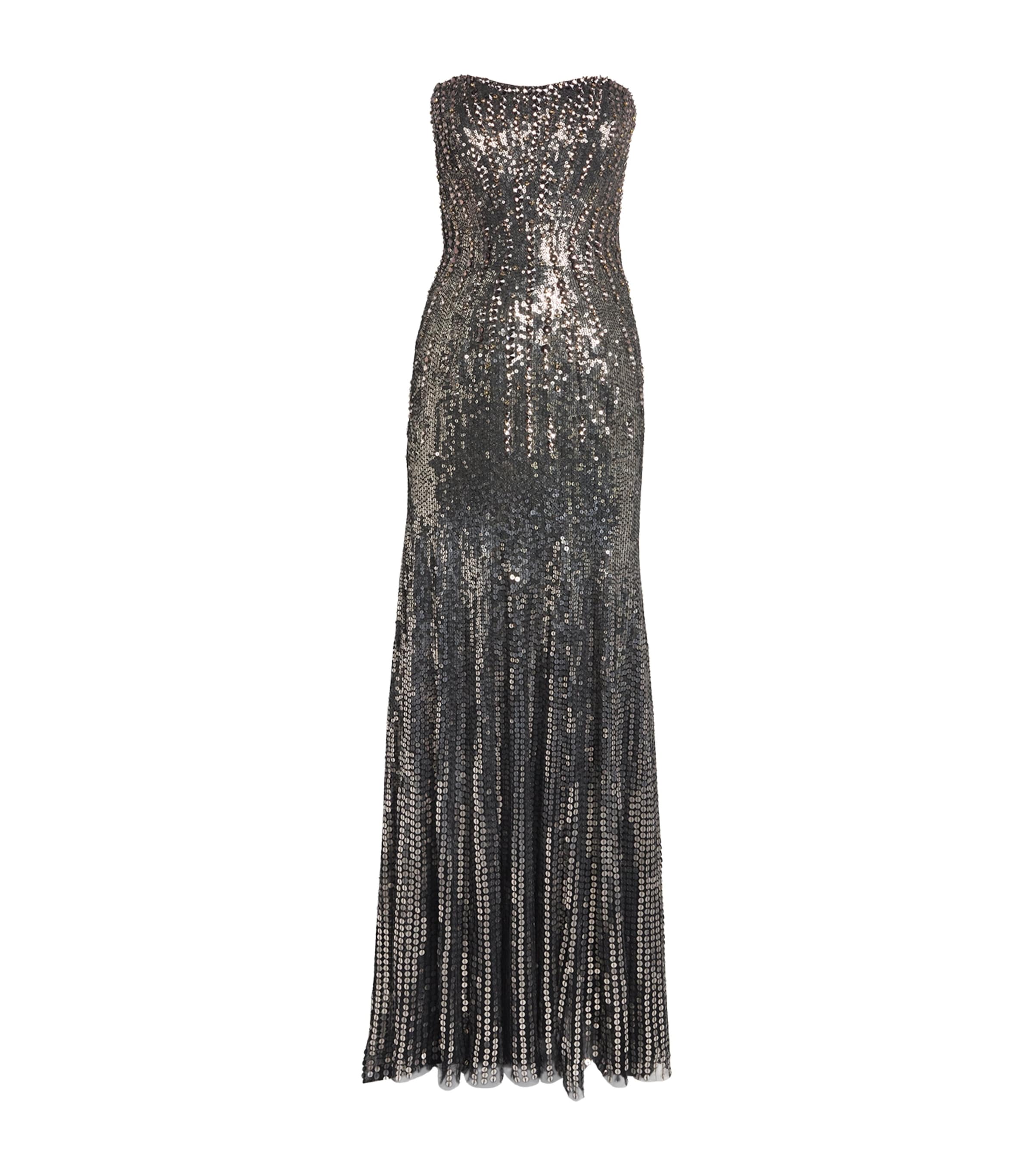 Sequinned Lior Gown