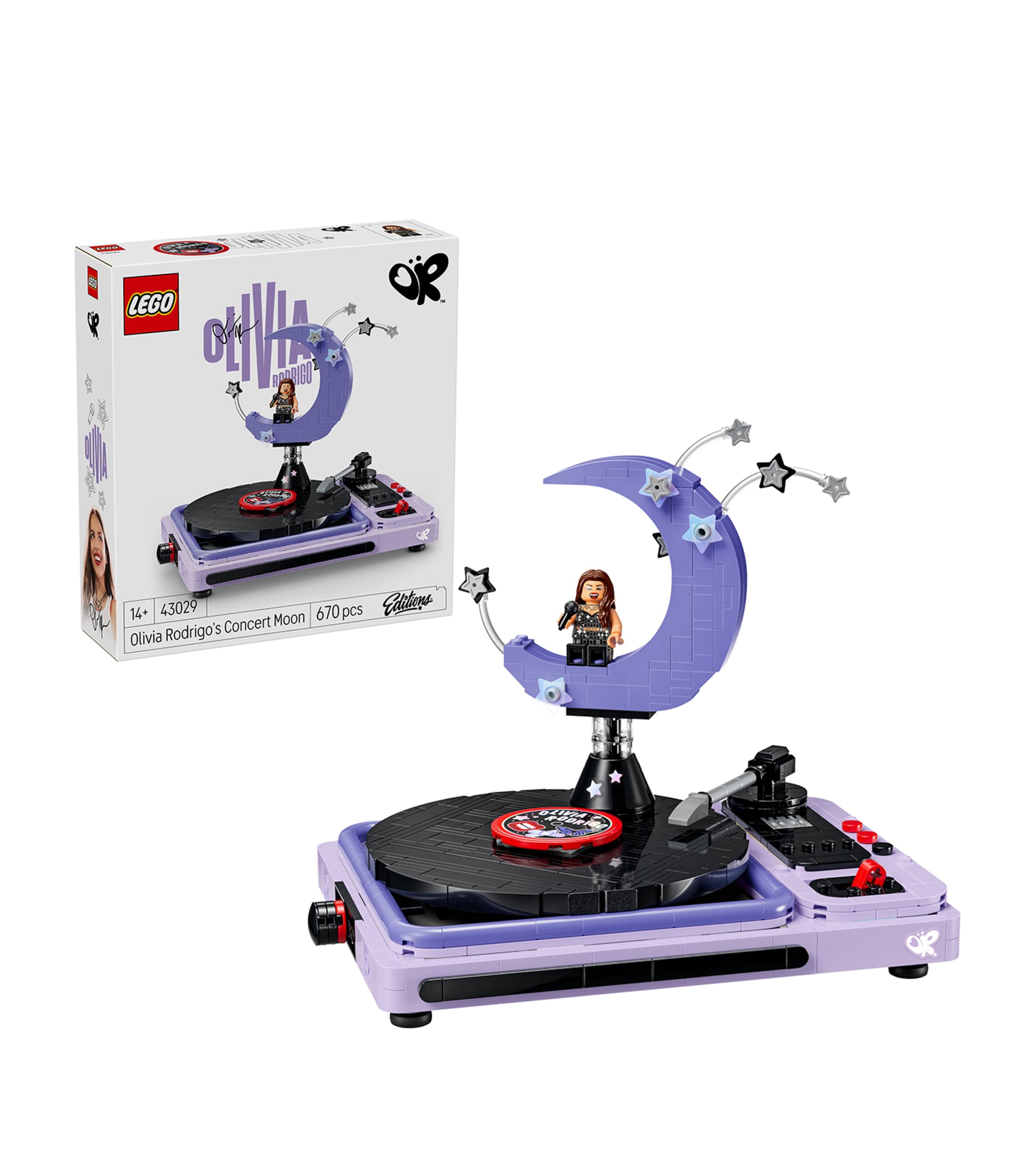 Lego LEGO Editions Olivia Rodrigo's Concert Moon 43029