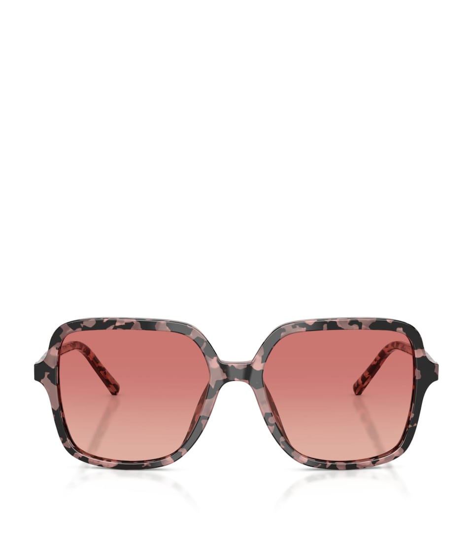 Dolce&Gabbana Camouflage Print Square Sunglasses Brown