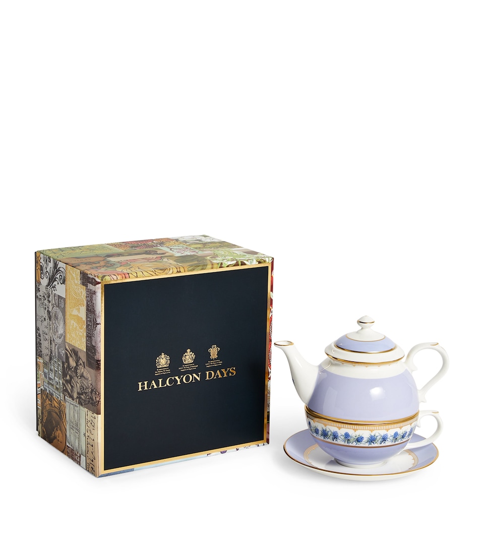 Shell Garden Floral Tea For One Set