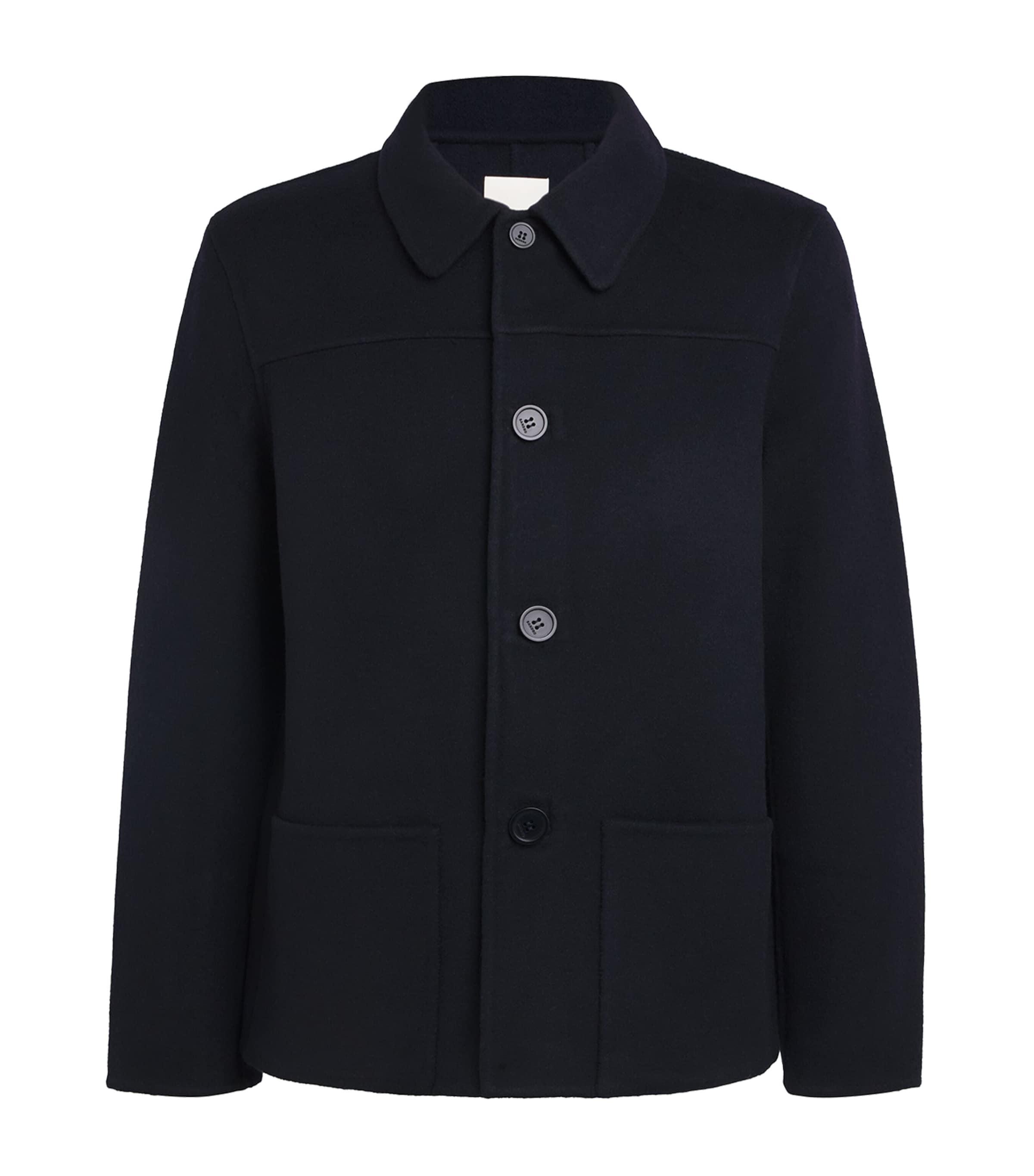 Double-Face Wool Worker Jacket