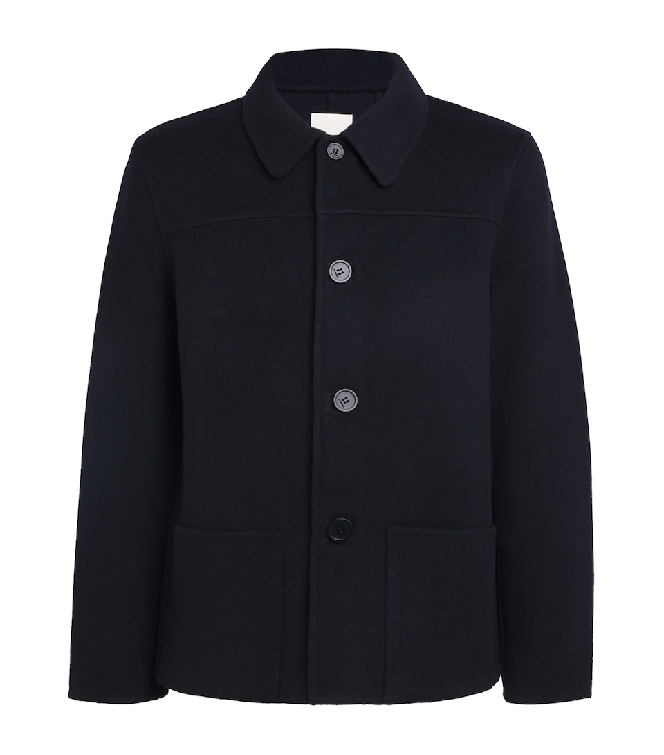 Double-Face Wool Worker Jacket