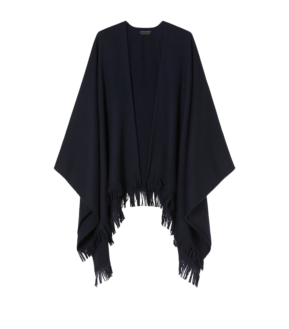 Virgin Wool Odessa Poncho