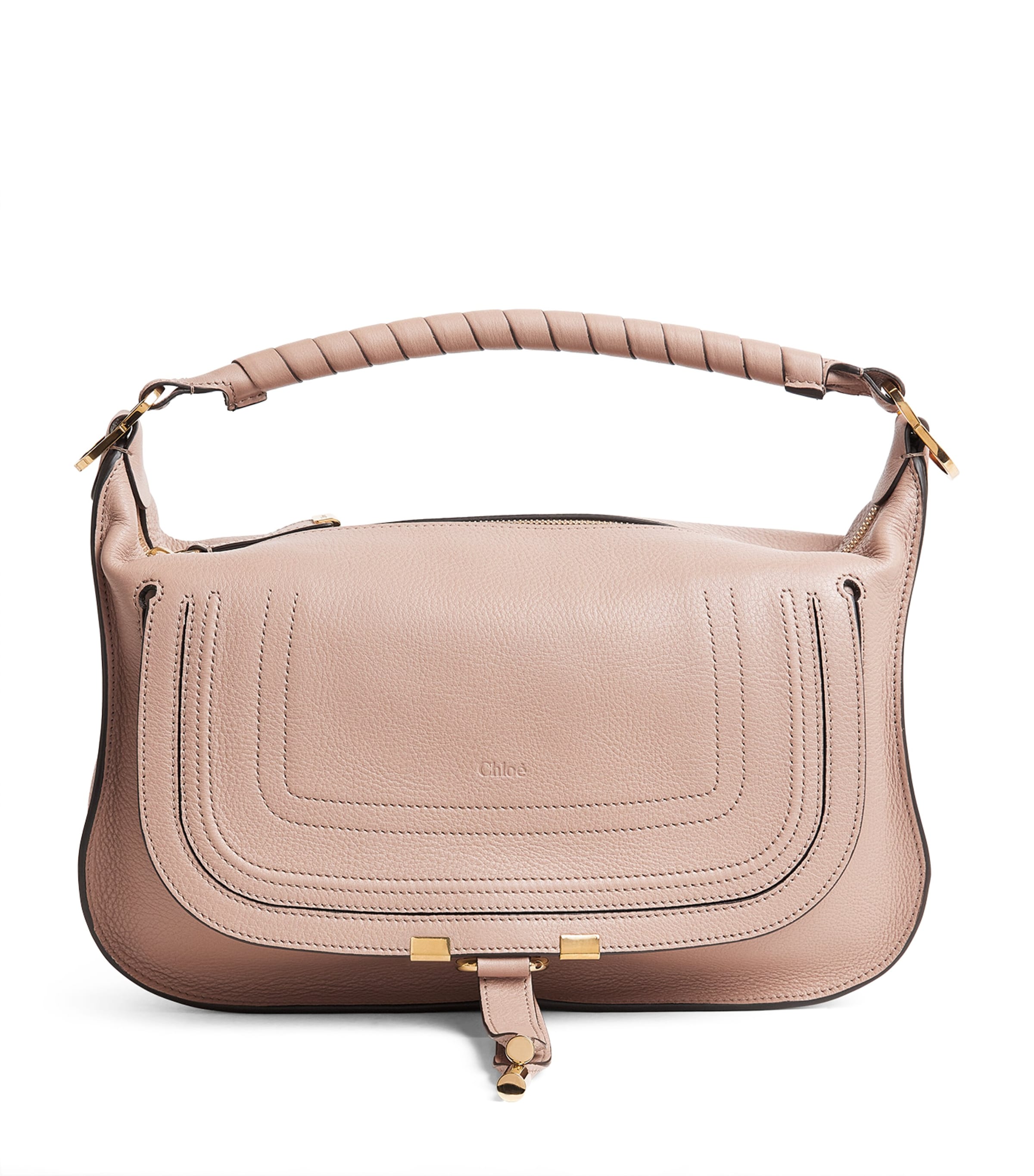 Small Leather Marcie Shoulder Bag