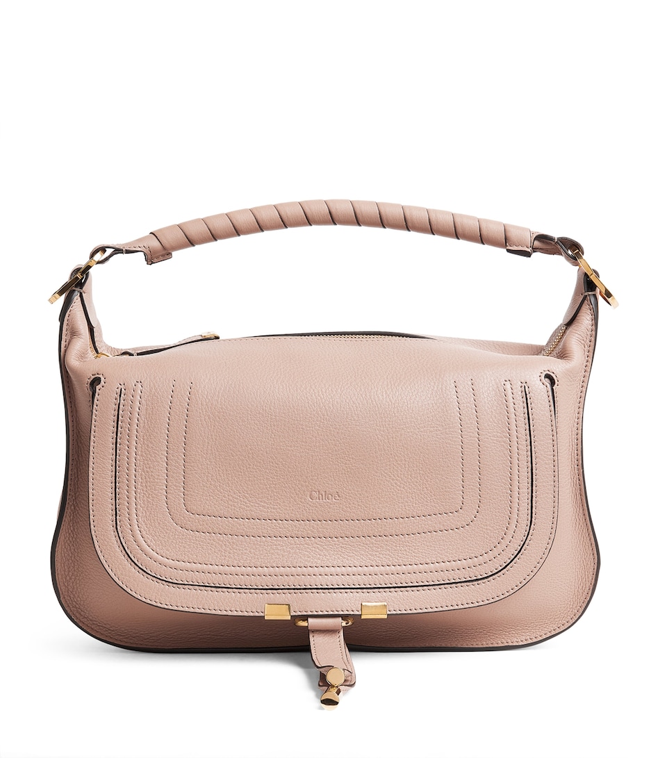 Small Leather Marcie Shoulder Bag