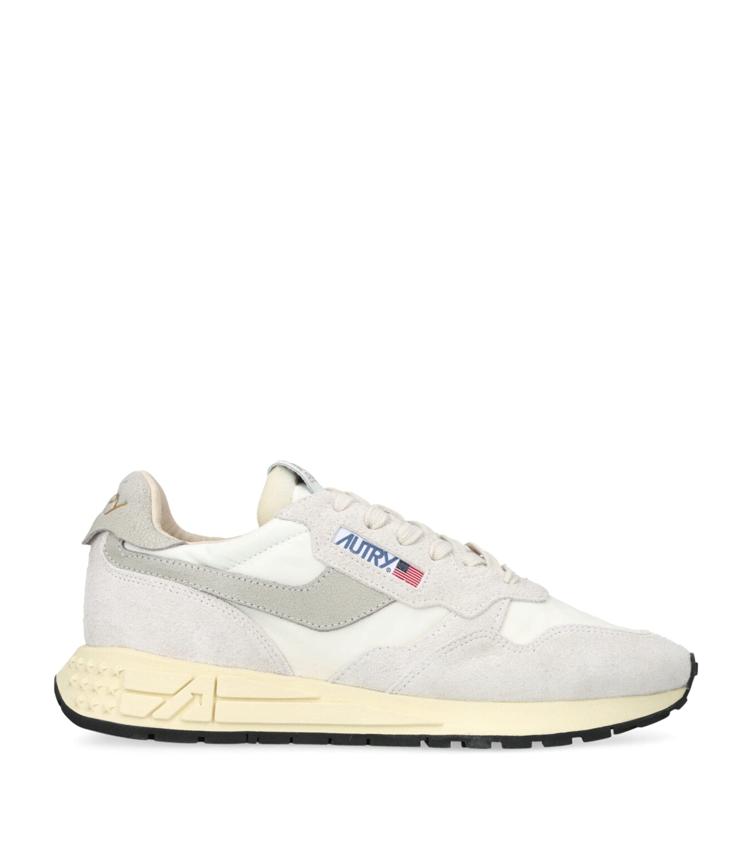 Autry Leather Reelwind Low-Top Sneakers White/oth