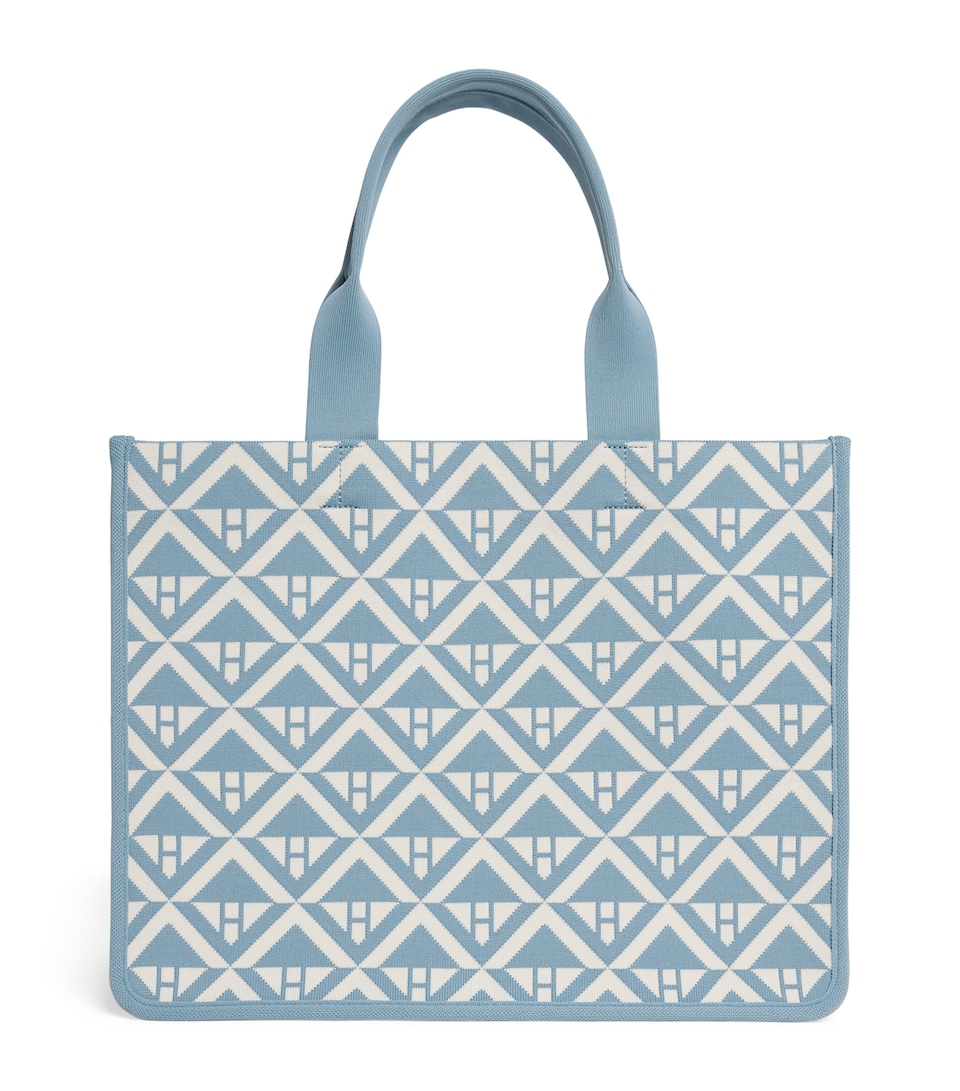 Harrods Medium Geometric Tote Bag Multi Print