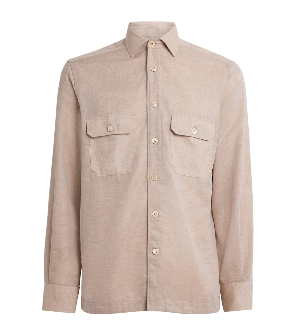 Cotton-Cashmere Shirt