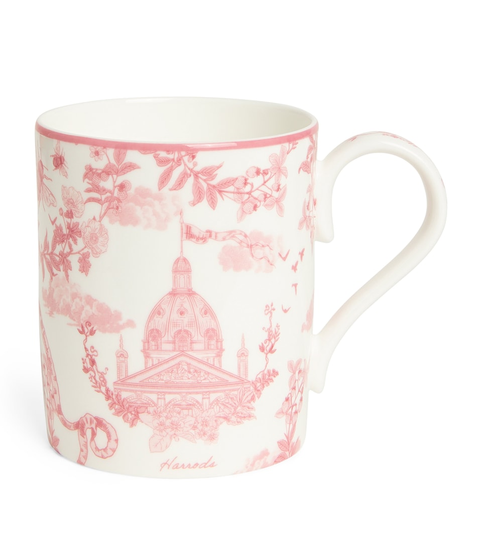Bone China Toile Mug