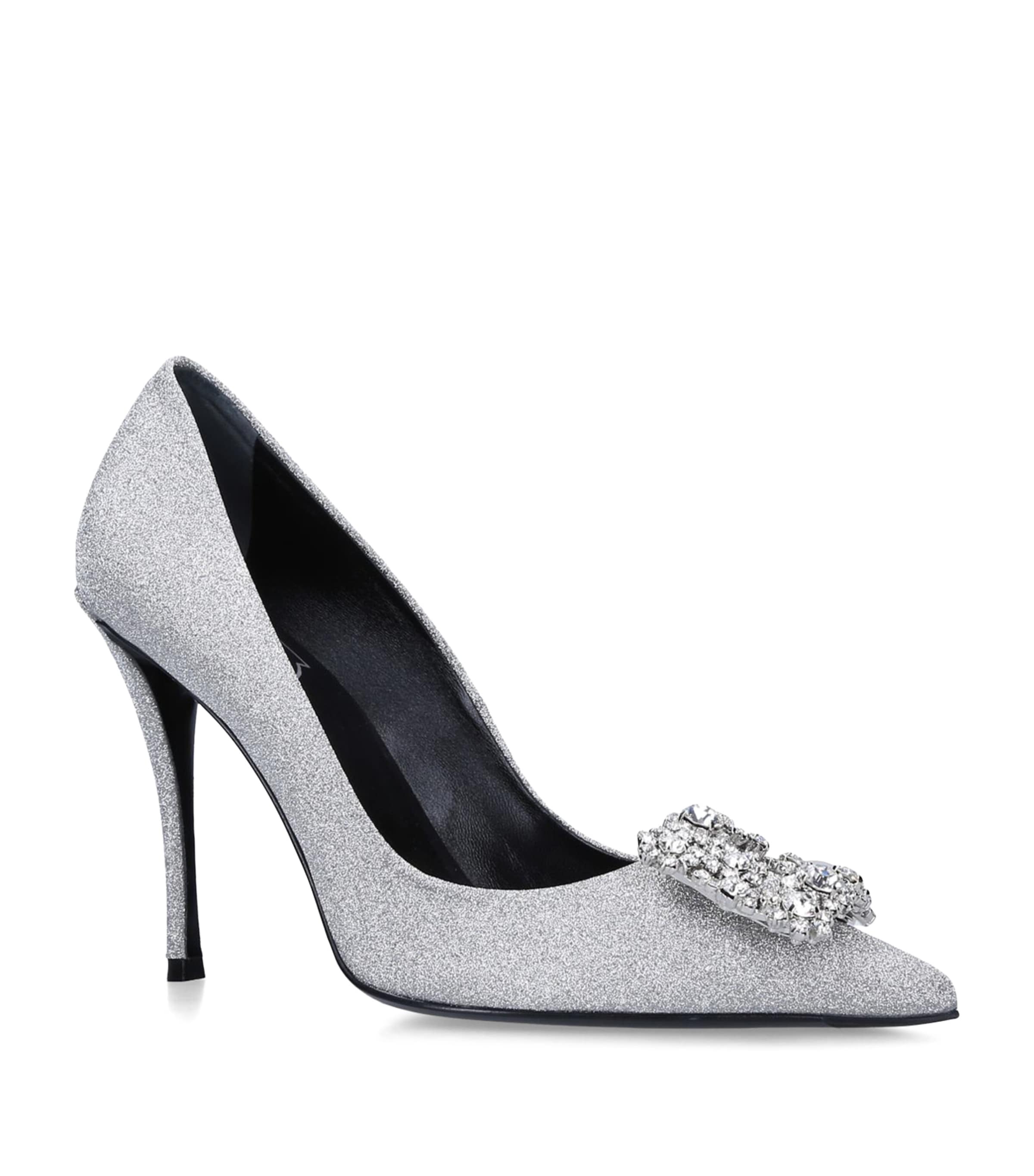 パンプス Roger Vivier Flower Strass Buc Net Dec 65 Roger Vivier Flower Strass Pumps 65 | Harrods US