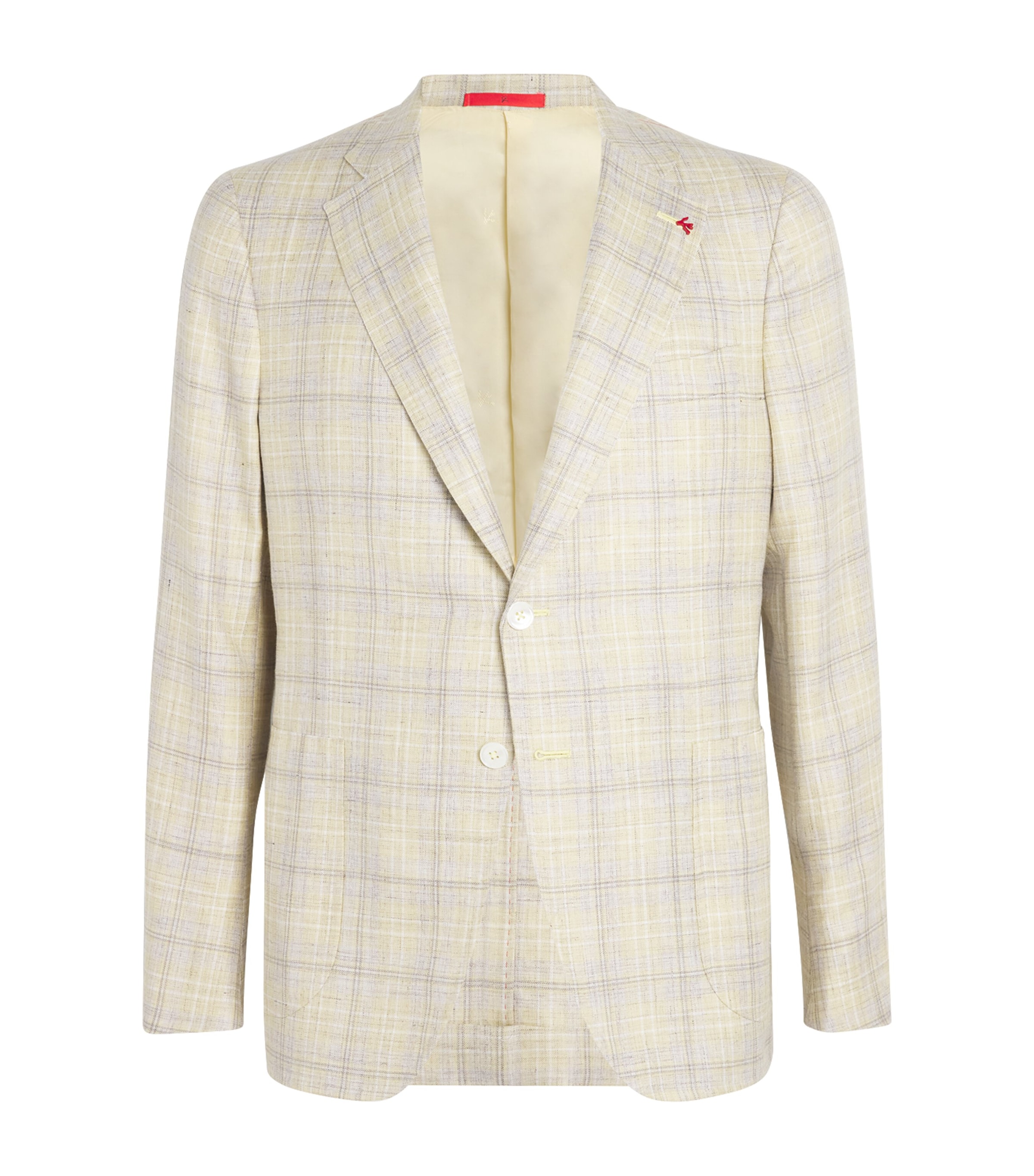 Wool-Silk-Linen Capri Blazer