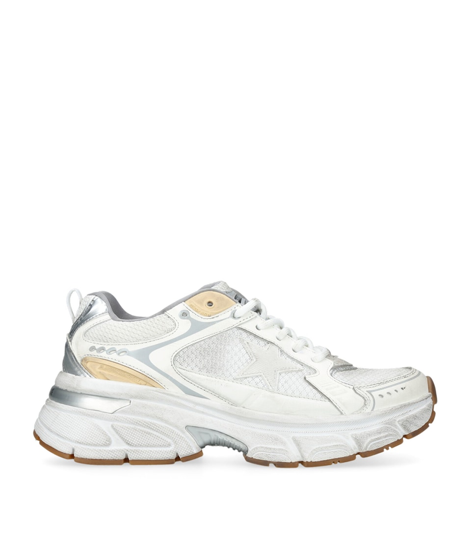 Golden Goose Leather Light Star Sneakers White/oth