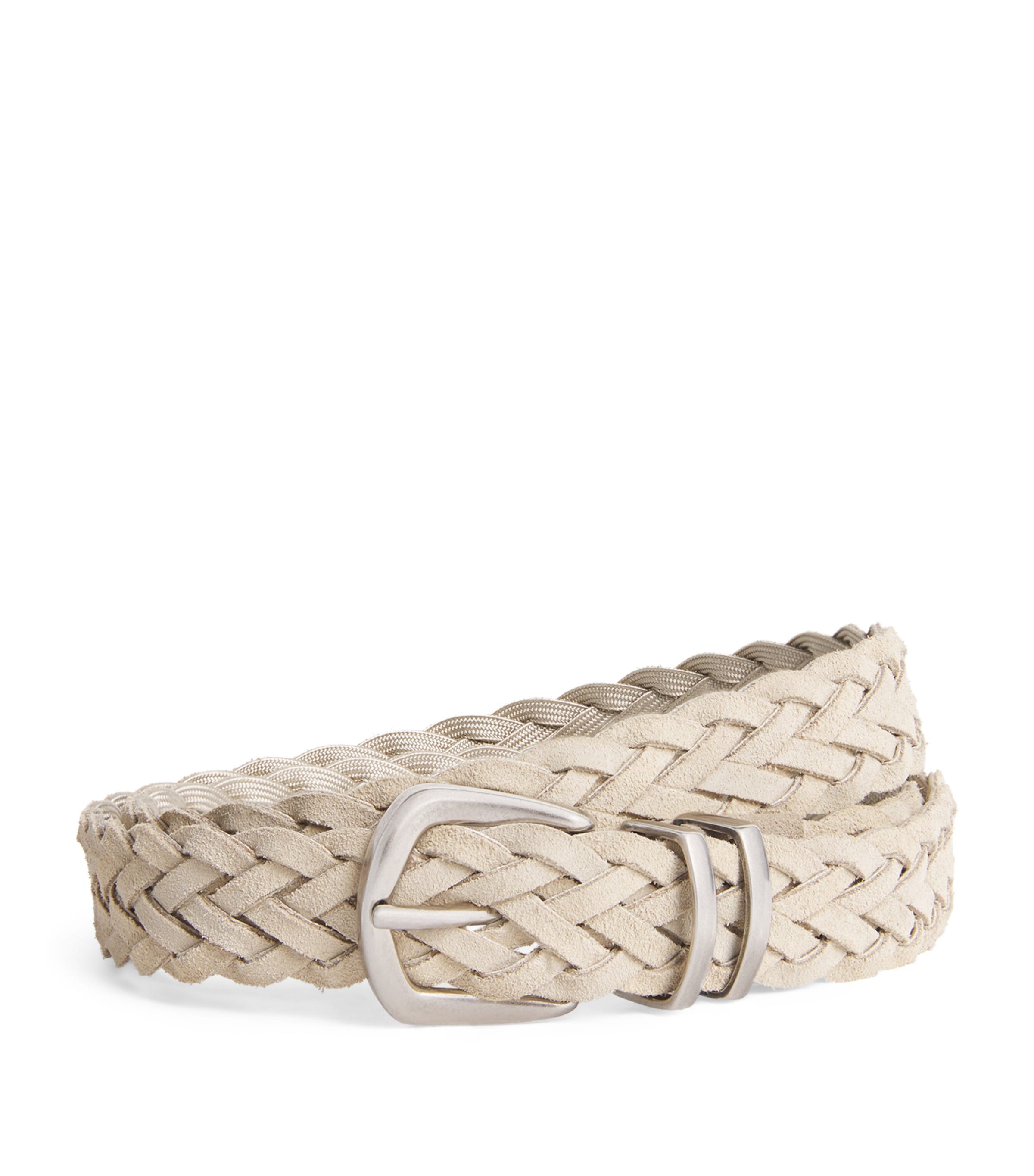 Suede Braided Belt