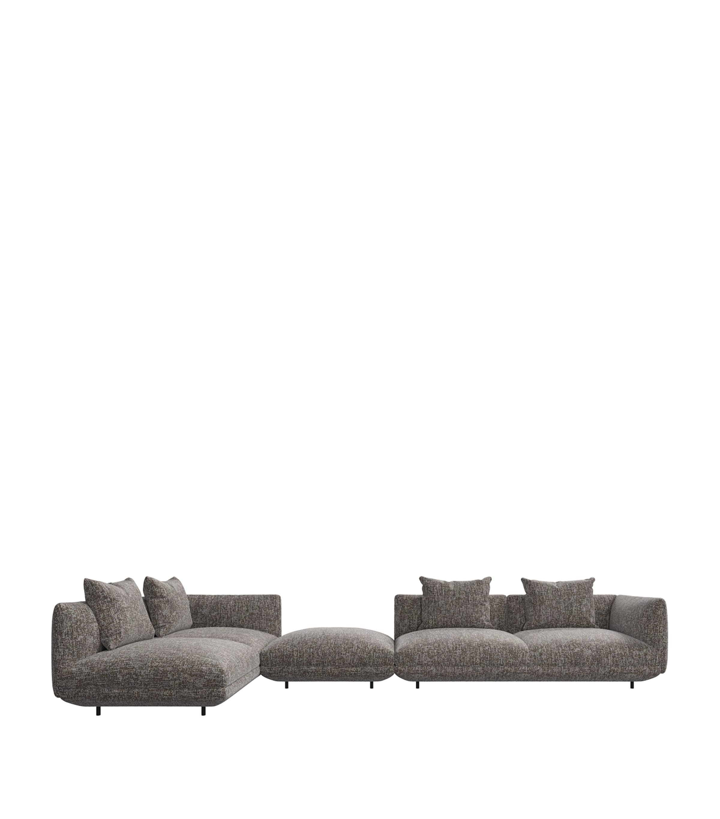 BoConcept Large Salamanca Corner Sofa Brown