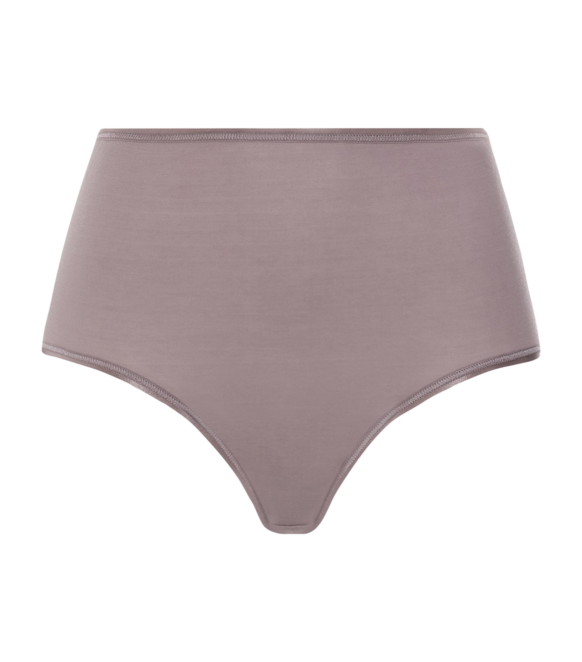 Hanro Womens Cotton Maxi Briefs Stormy Rose