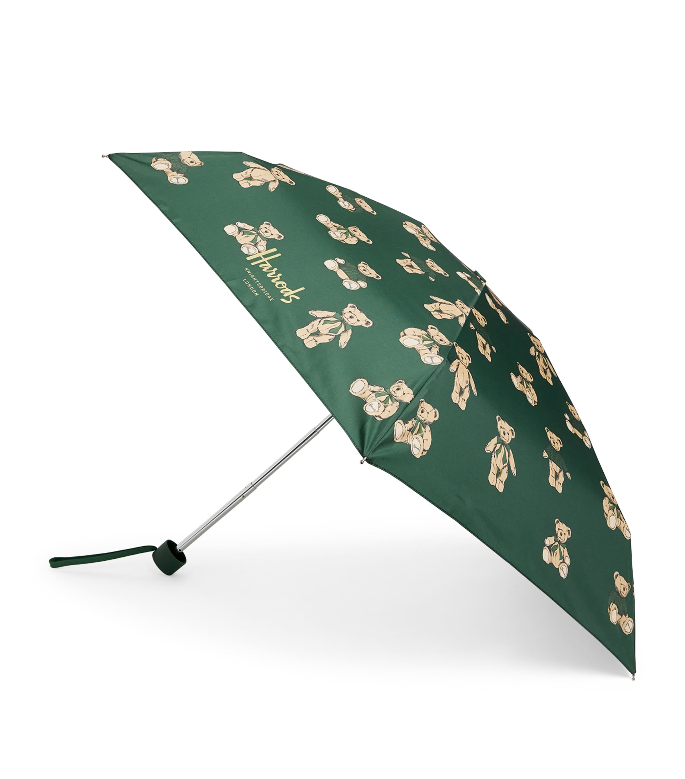 Harrods Henry Bear Umbrella Brown