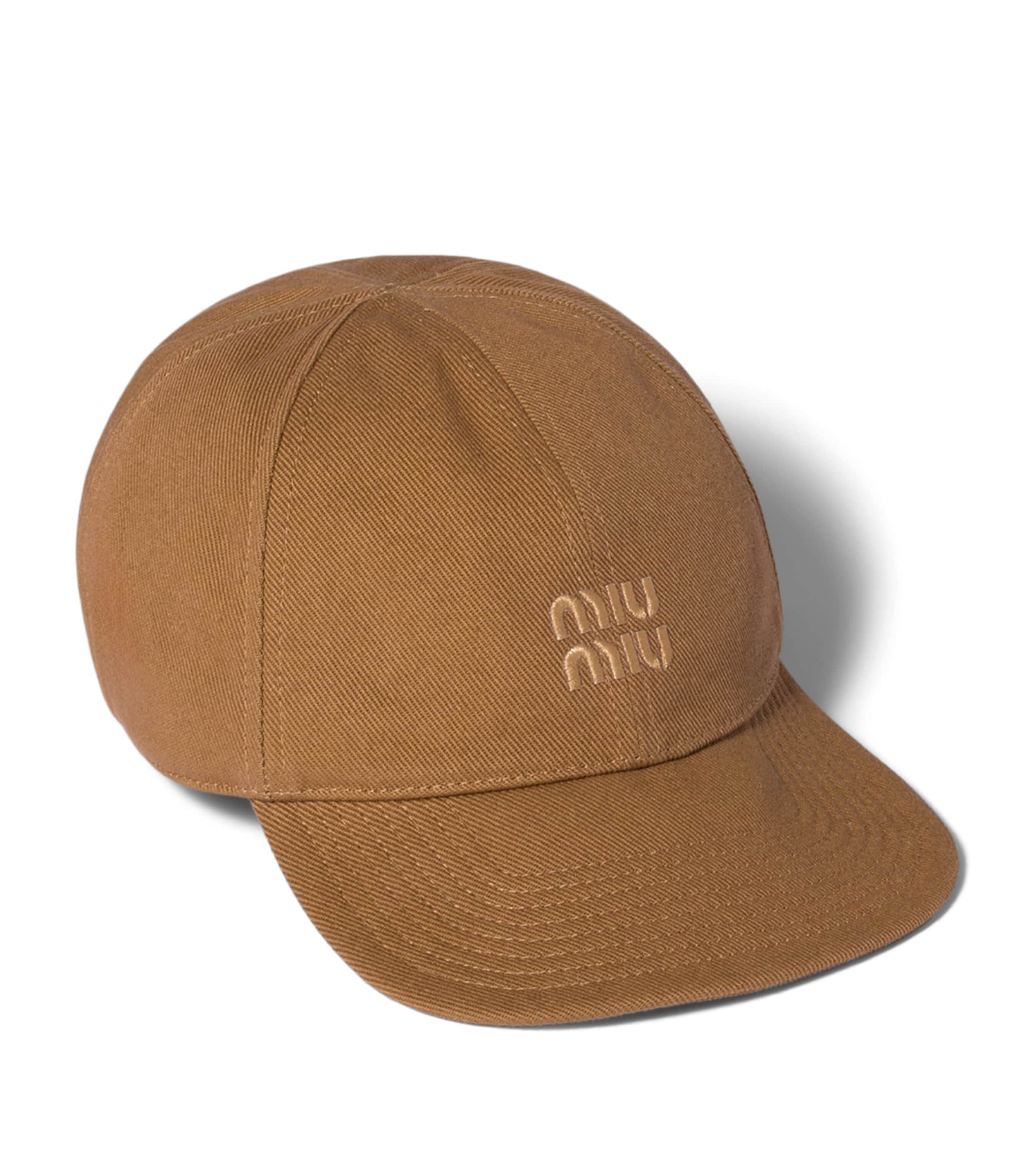 Miu Miu Cotton Drill Baseball Cap