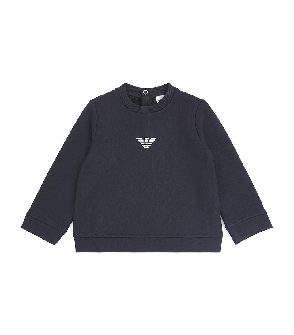 Virgin Wool-Blend Logo Sweatshirt (6-36 Months)