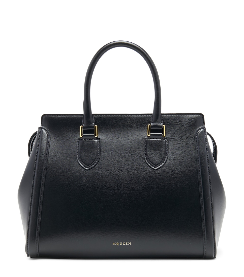 Large Leather Birdee Top-Handle Bag