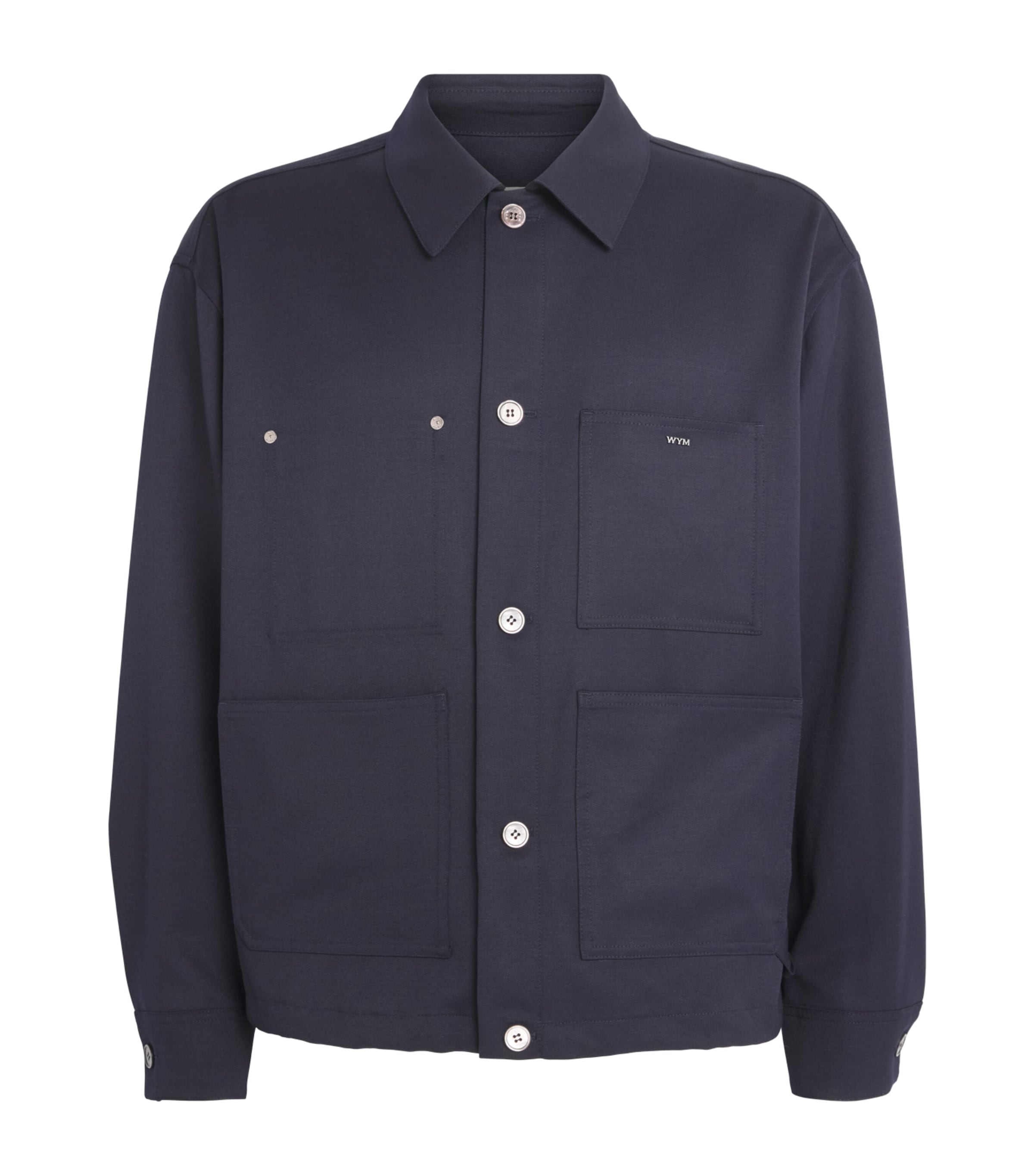 Wool Patch Pocket Shirt