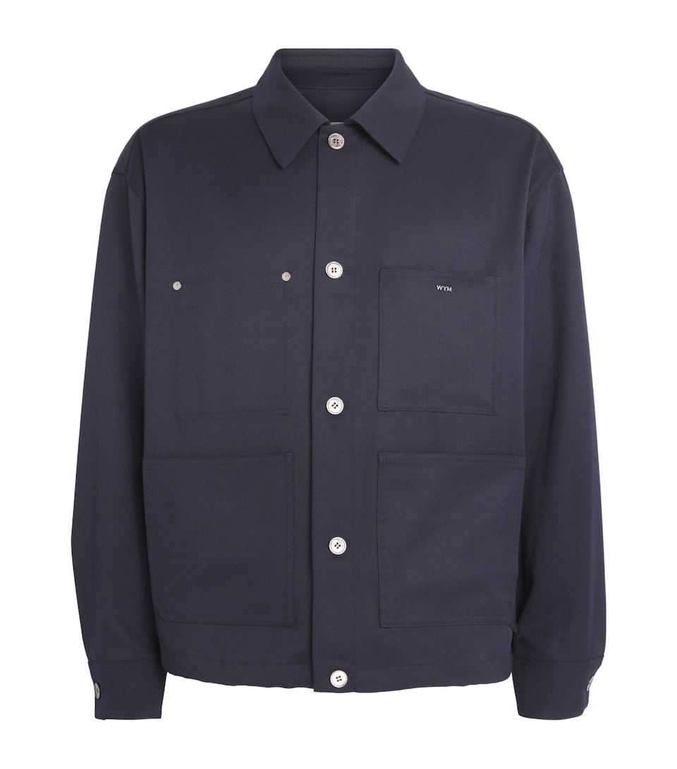 Wool Patch Pocket Shirt