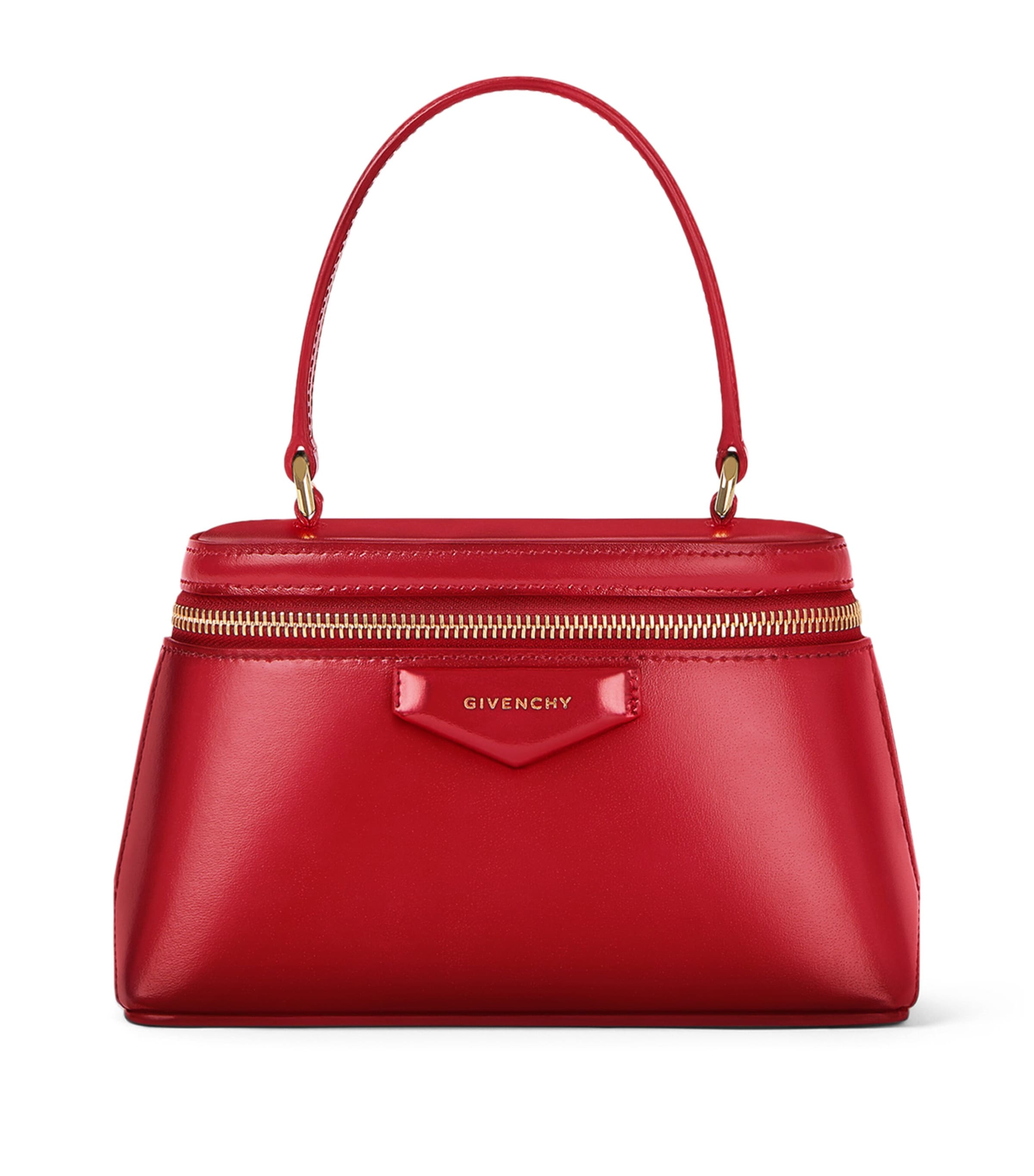 Leather Antigona Vanity Top-Handle Bag