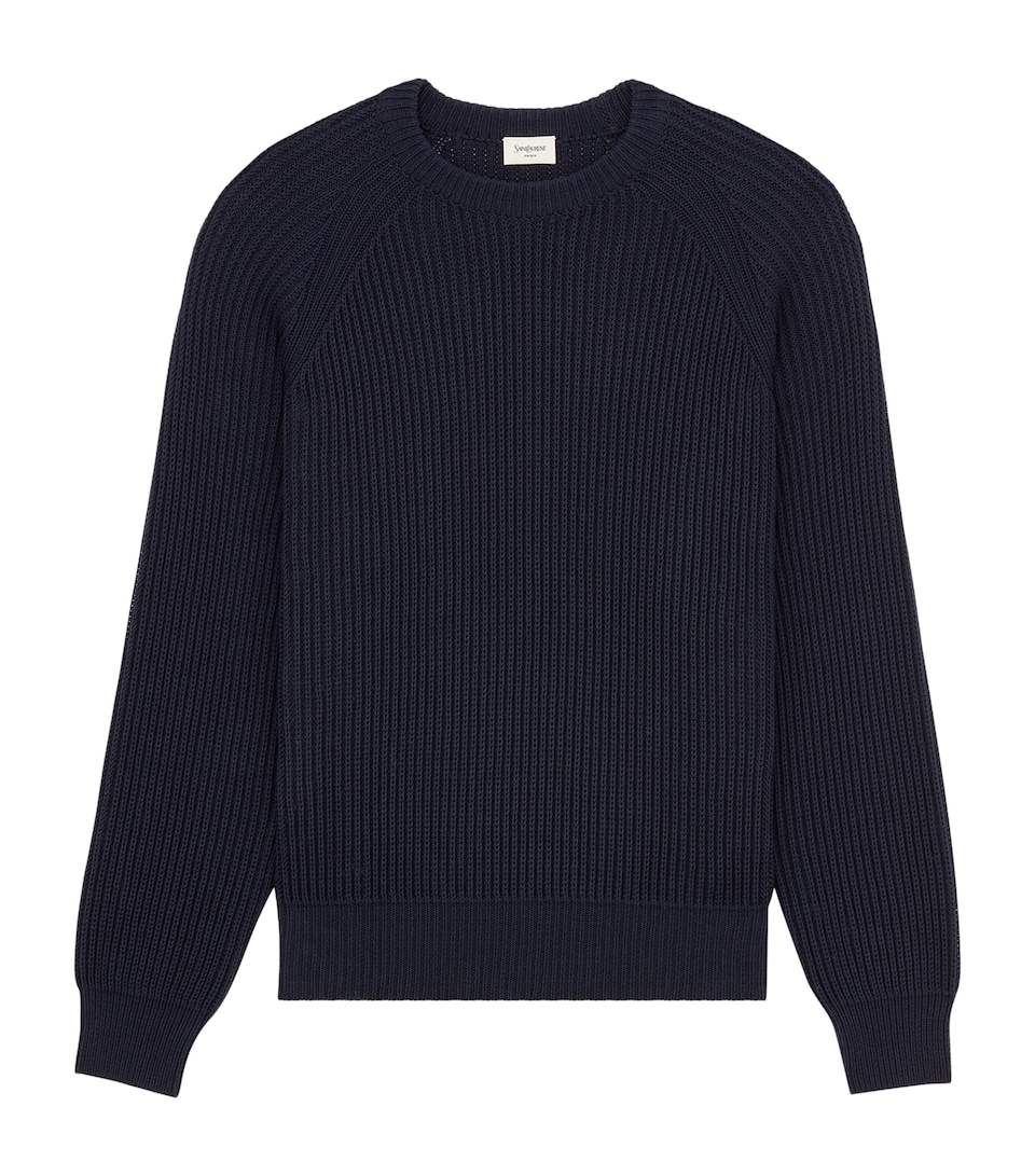 Cotton Crew-Neck Sweater
