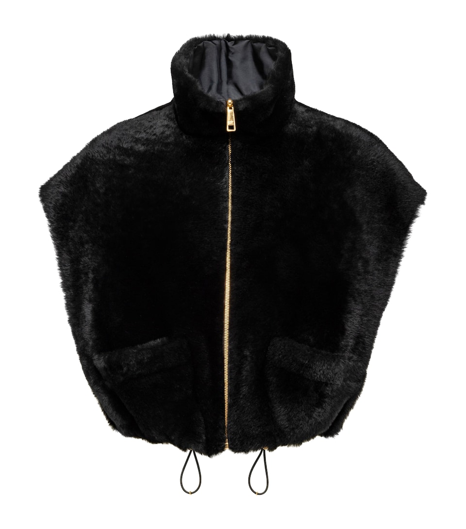 Shearling Gilet