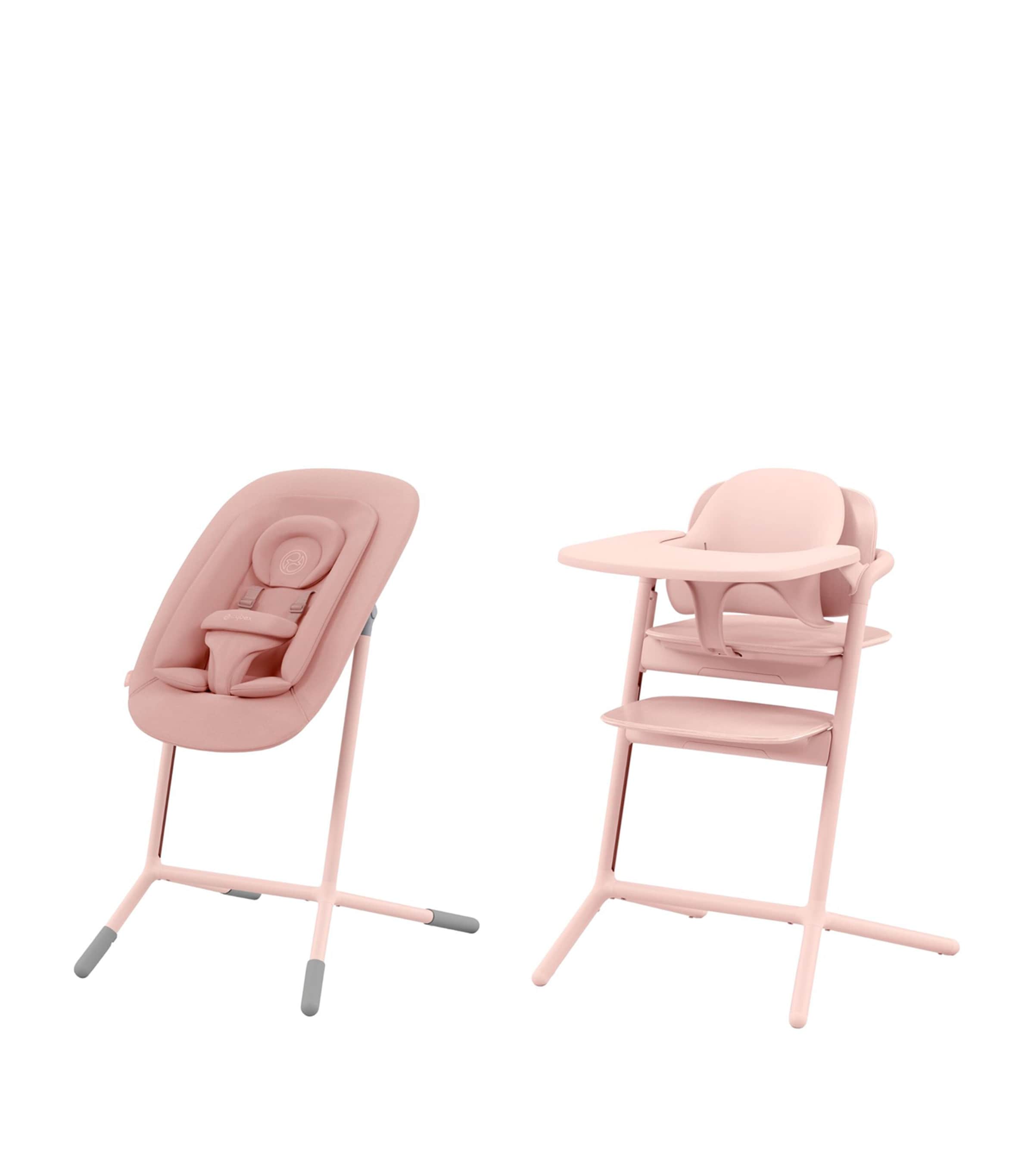 Cybex LEMO Highchair 4-In-1 Set - Pearl Pink Pearl Pink