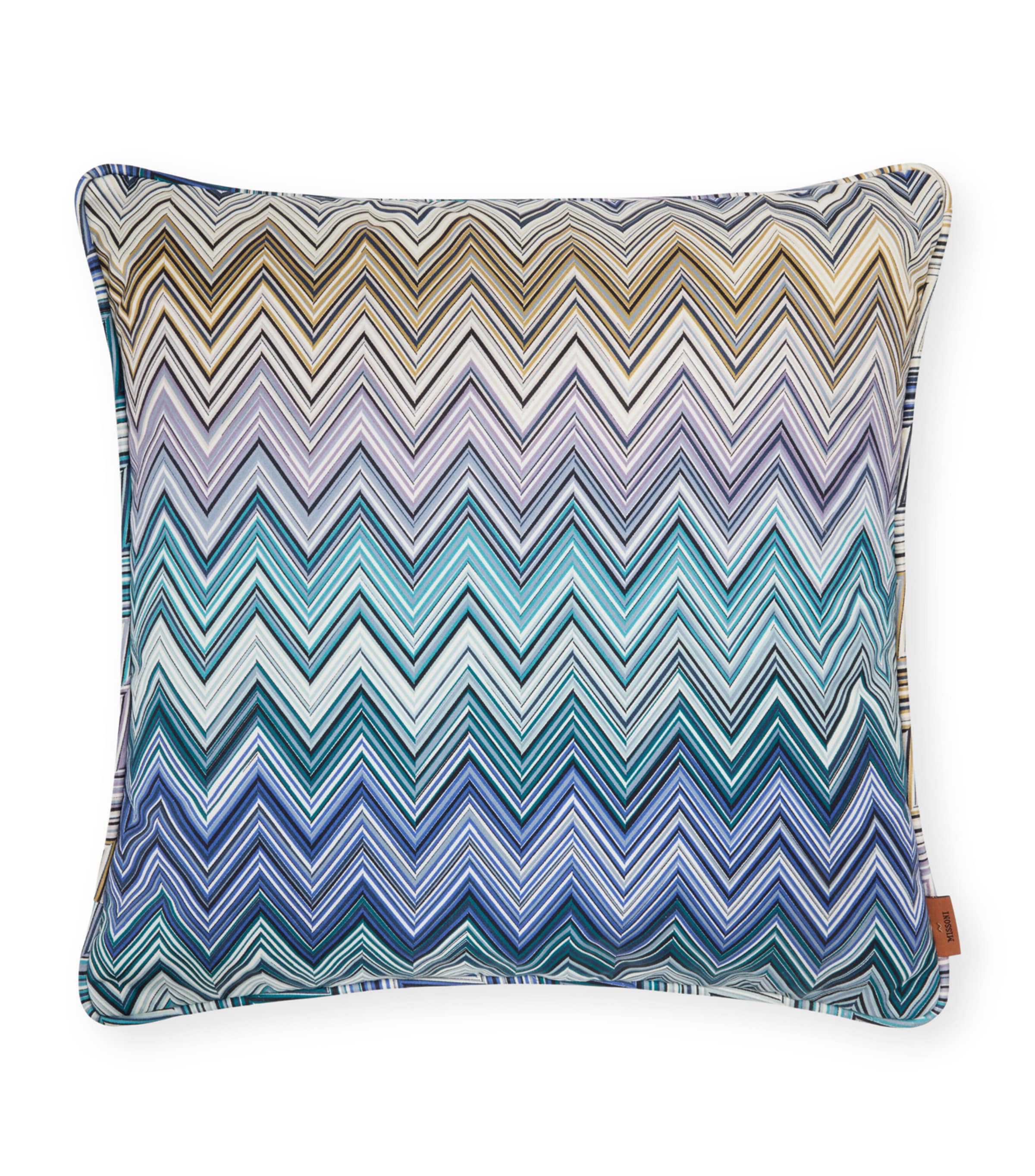 Missoni Zigzag Jarris Cushion (40cm x 40cm) Multi Blue