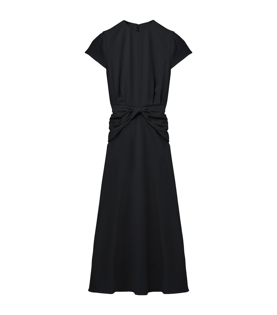 Knot-Waist Midi Dress