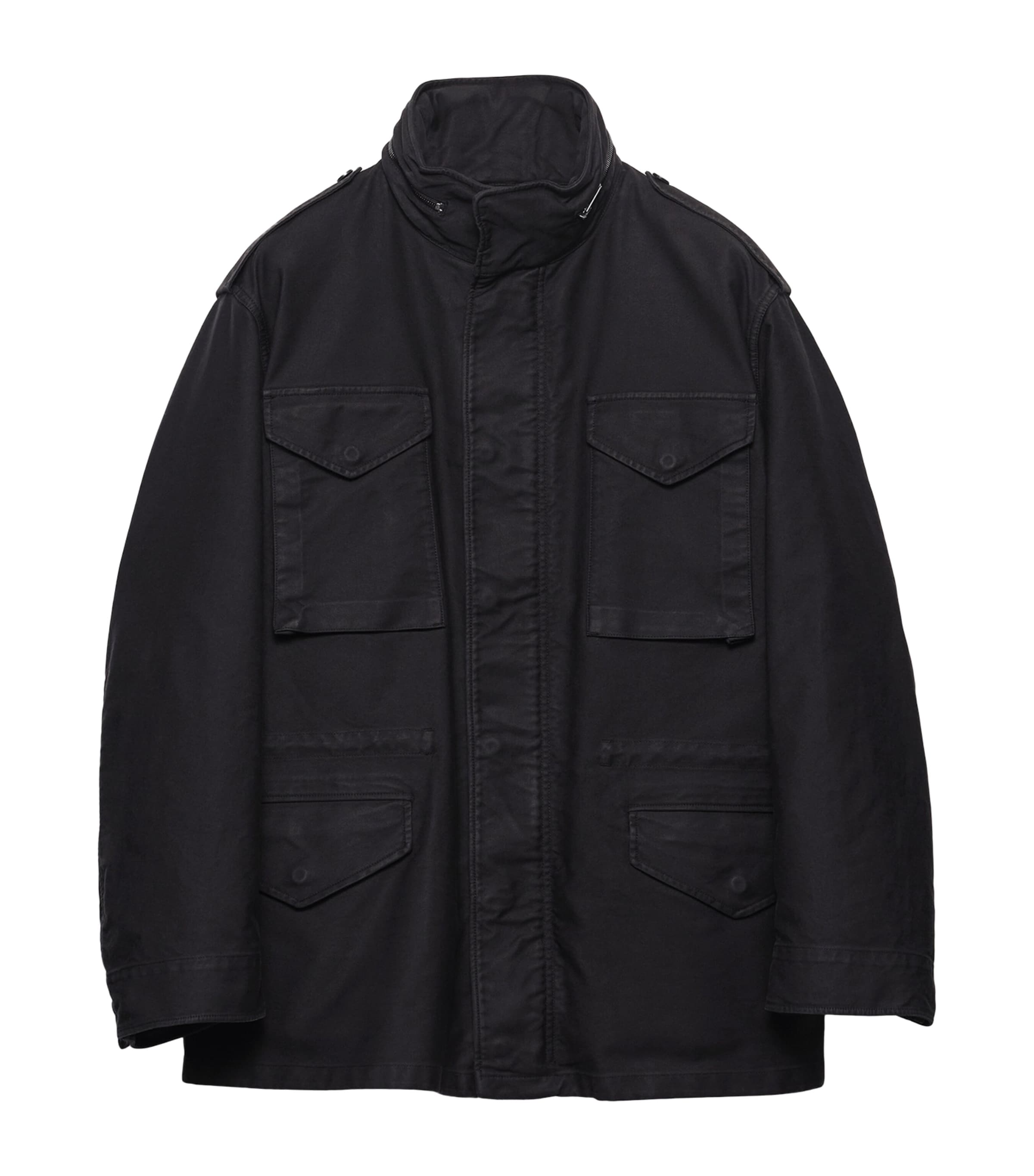 Midweight Cotton-Down Field Jacket