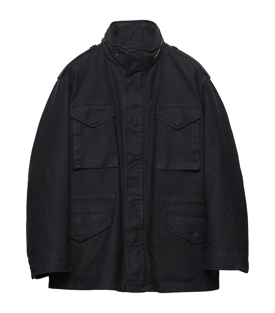 Midweight Cotton-Down Field Jacket