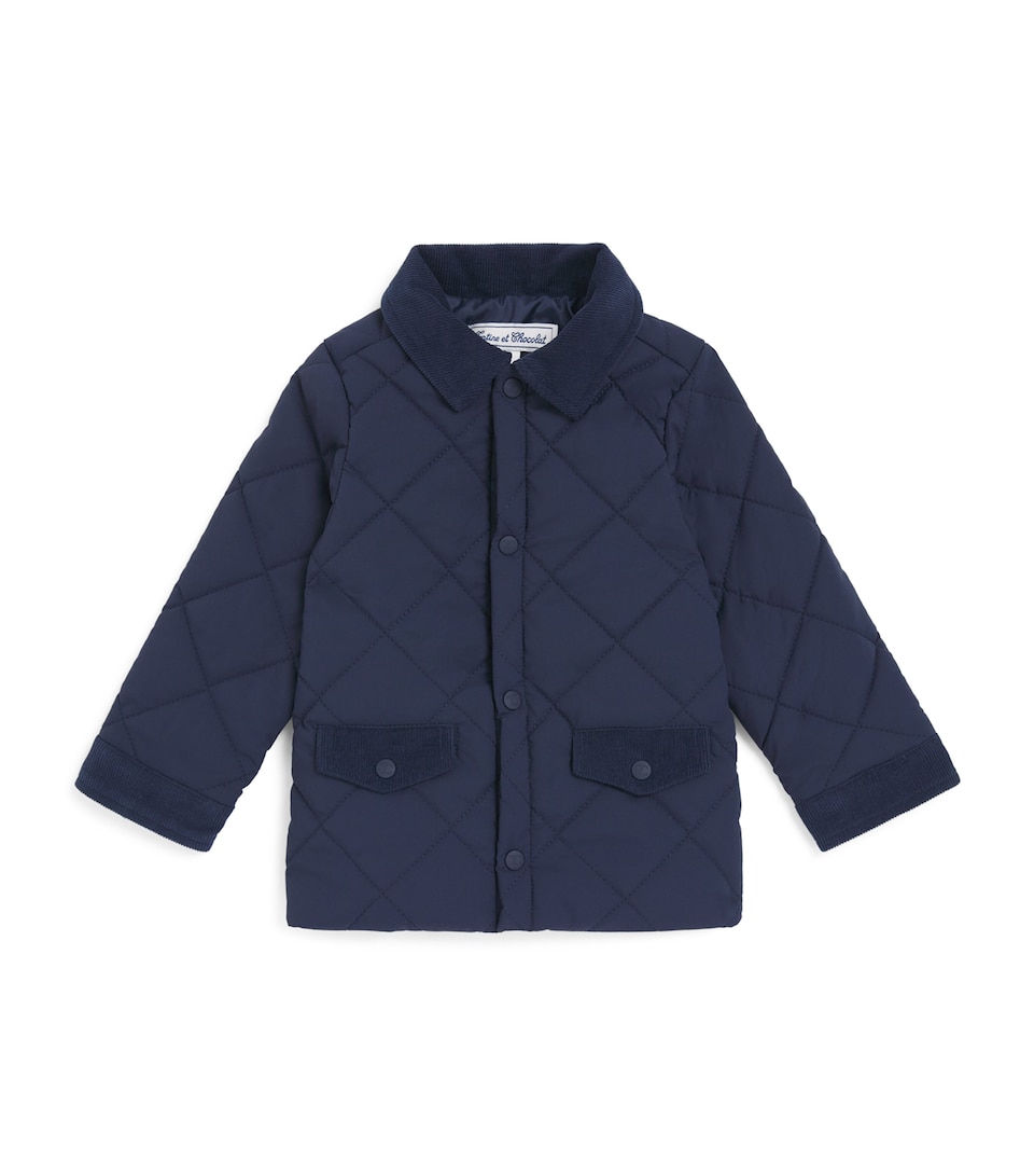 Tartine et Chocolat Quilted Jacket (3 Months-4 Years)