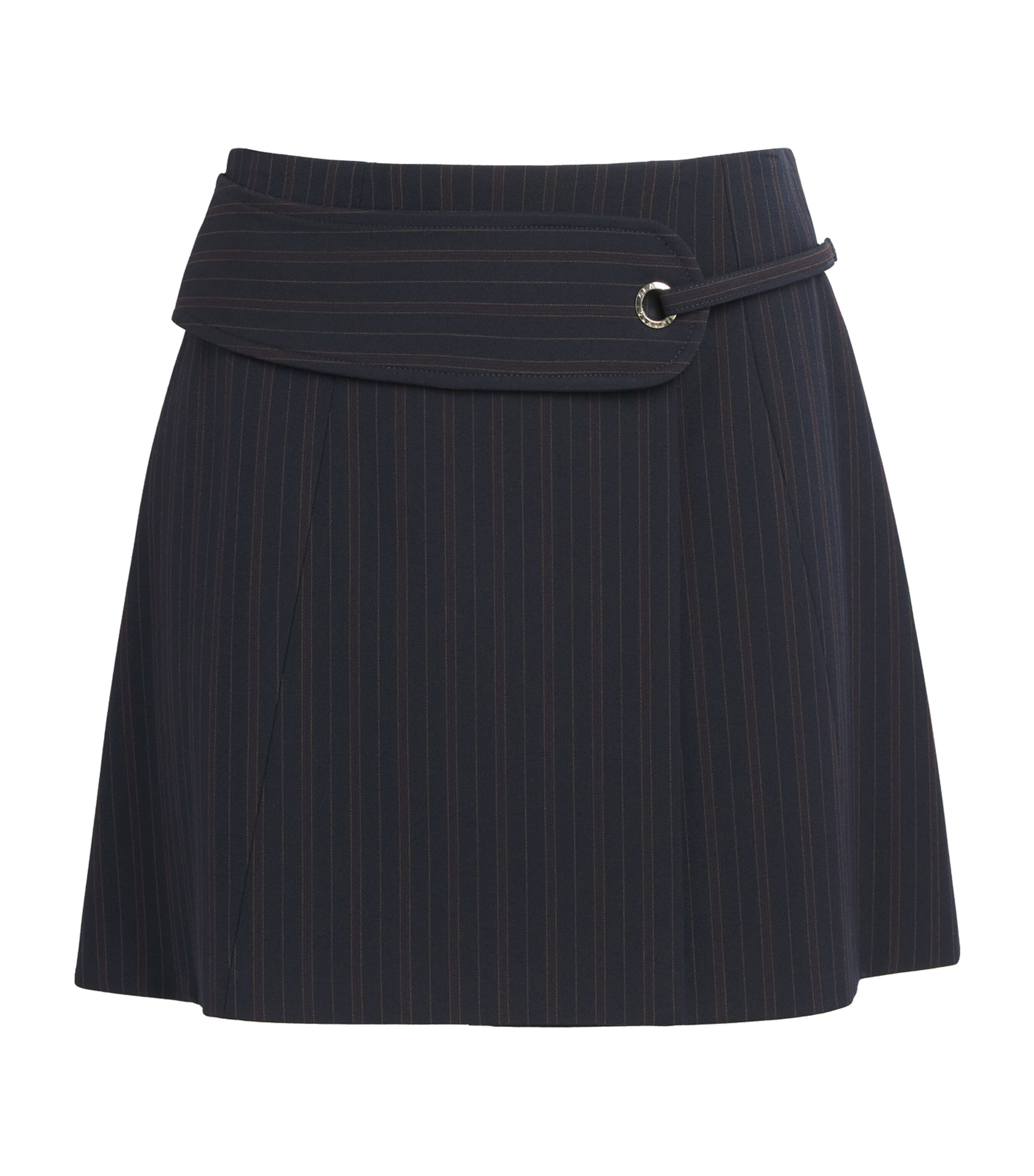 Claudie Pierlot Womens Pleated Mini Skirt Multicolored