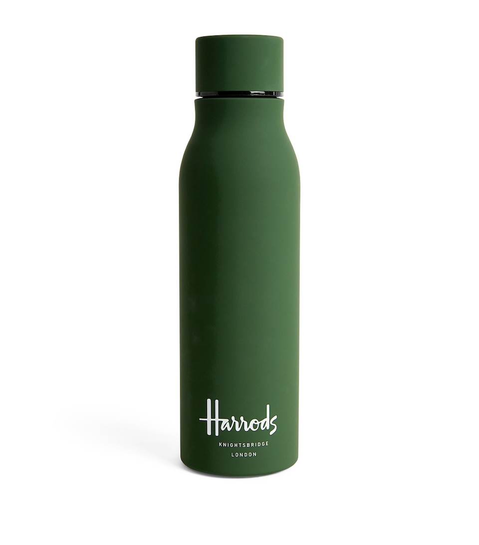 Harrods Logo Water Bottle Green