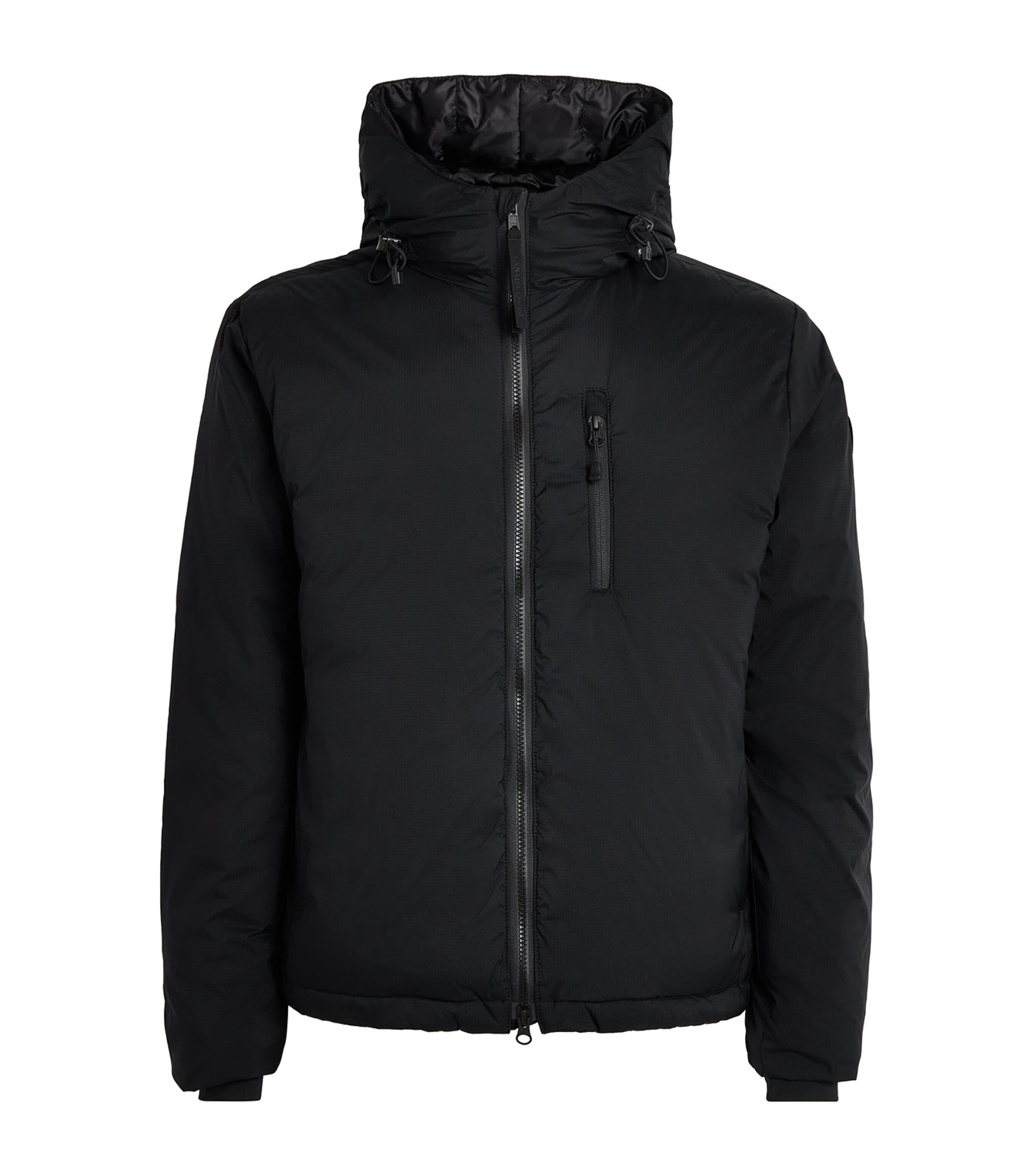 Canada Goose Mens Lodge Hooded Jacket Black