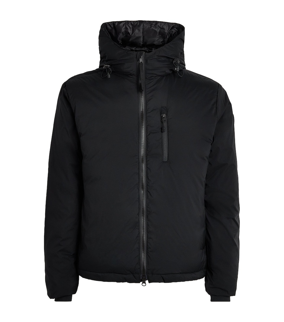 Canada Goose Mens Lodge Hooded Jacket Black