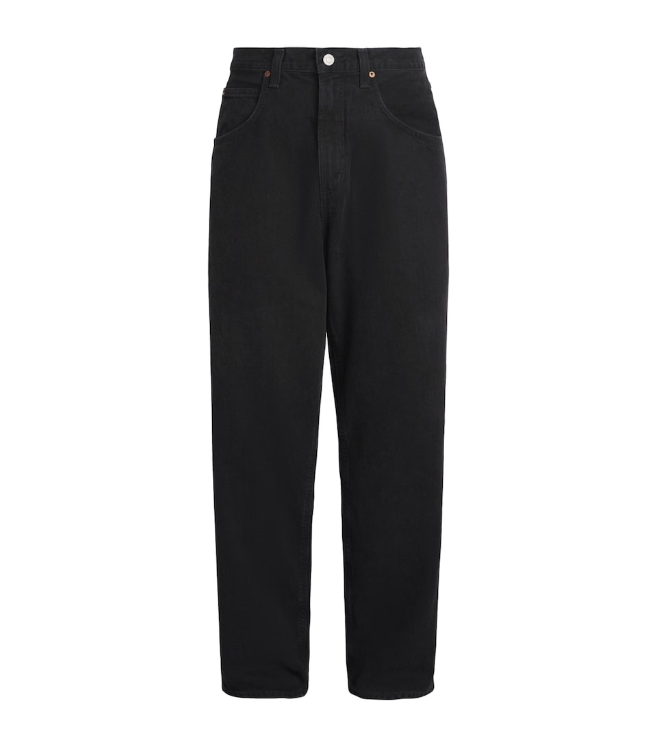 AGOLDE Mens Fusion Tapered Baggy Jeans Kember