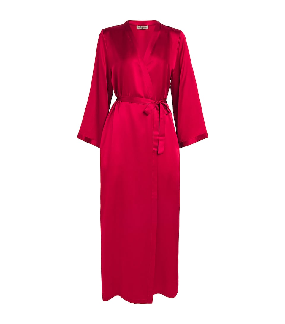 Silk Longline Tracy Robe